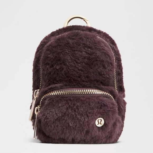 lululemon athletica Handbags - Lululemon Everywhere Nano Plush Fleece Mini Backpack - NWT